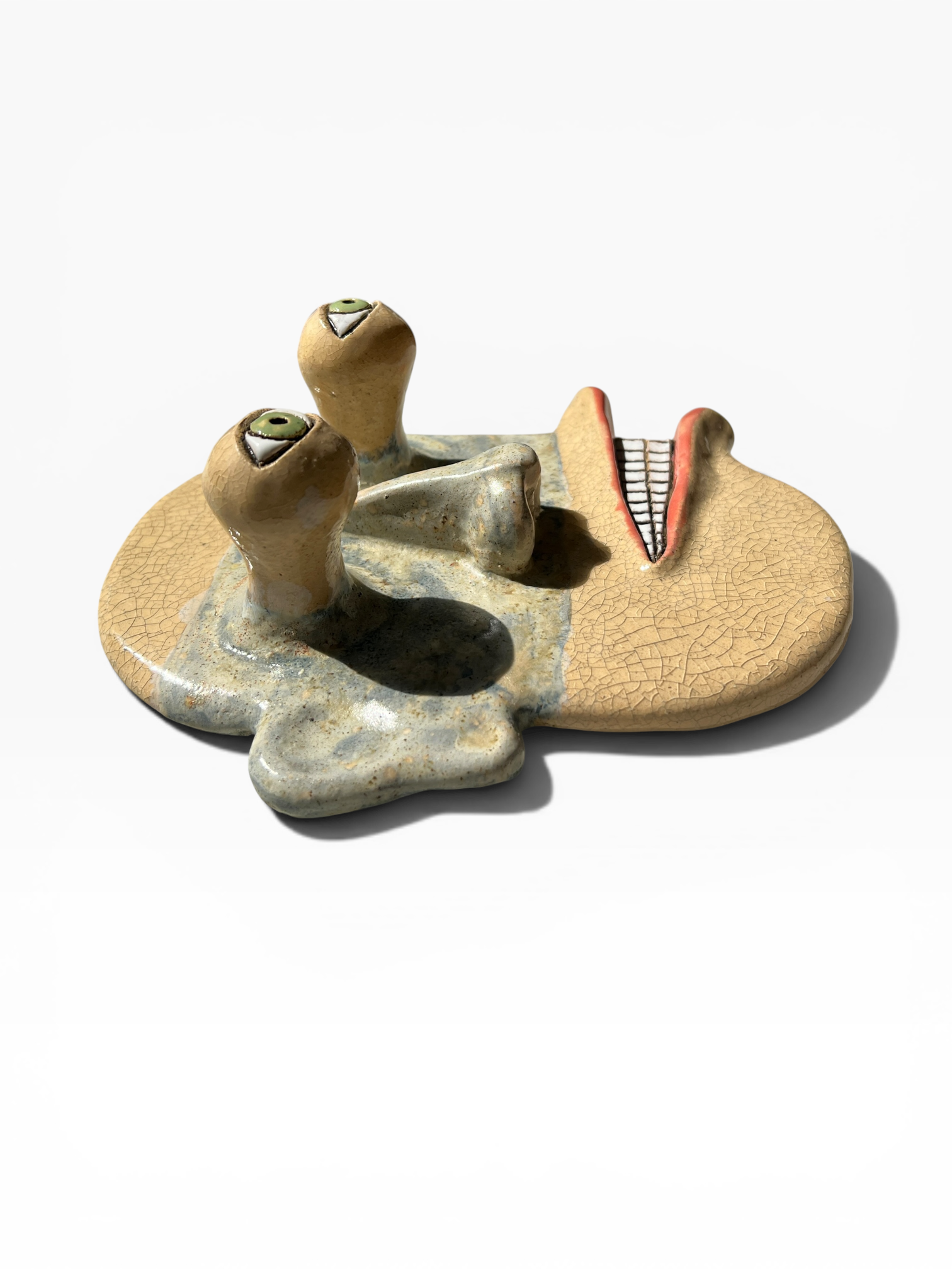 Ceramic Art Mask "Smiley"