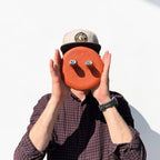 "The Gaze" Ceramic Wall Mask – Surrealist Fine Art Sculpture