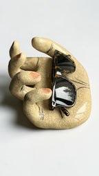 "The Male Hand" Ceramic Decorative Wall Hook – Anatomical Art Sculpture