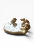 "The Hand" Ceramic Wall Hook & Key Holder – Functional Art