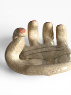 "The Hand" Ceramic Wall Hook & Key Holder – Functional Art