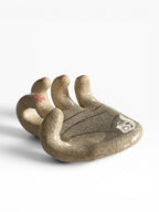 "The Hand" Ceramic Wall Hook & Key Holder – Functional Art