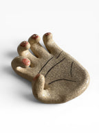 "The Hand" Ceramic Wall Hook & Key Holder – Functional Art