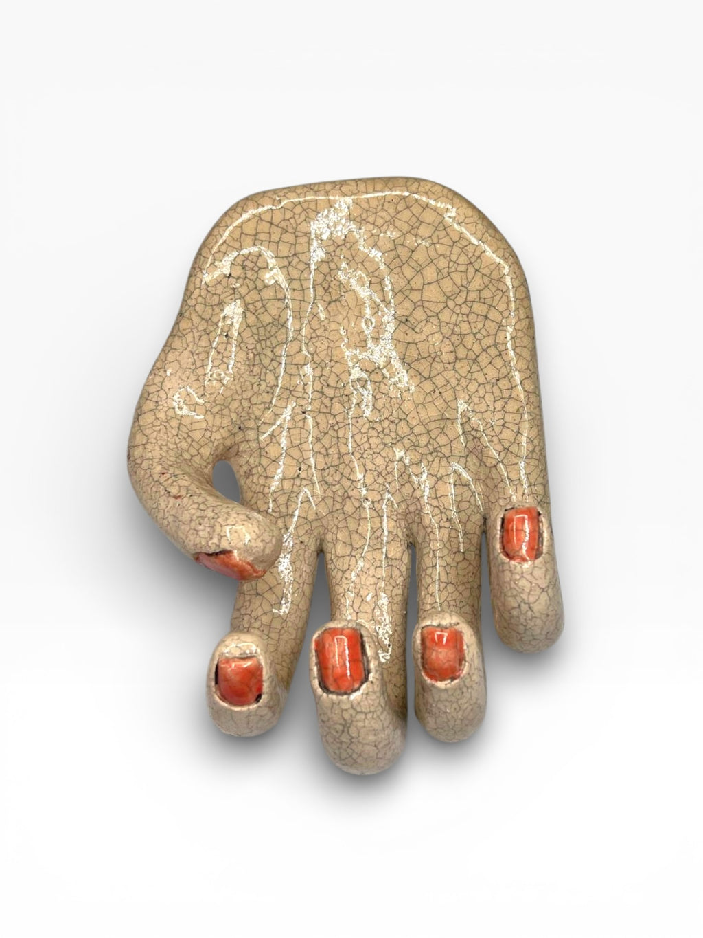 Керамічний гачок для ключів «Рука»