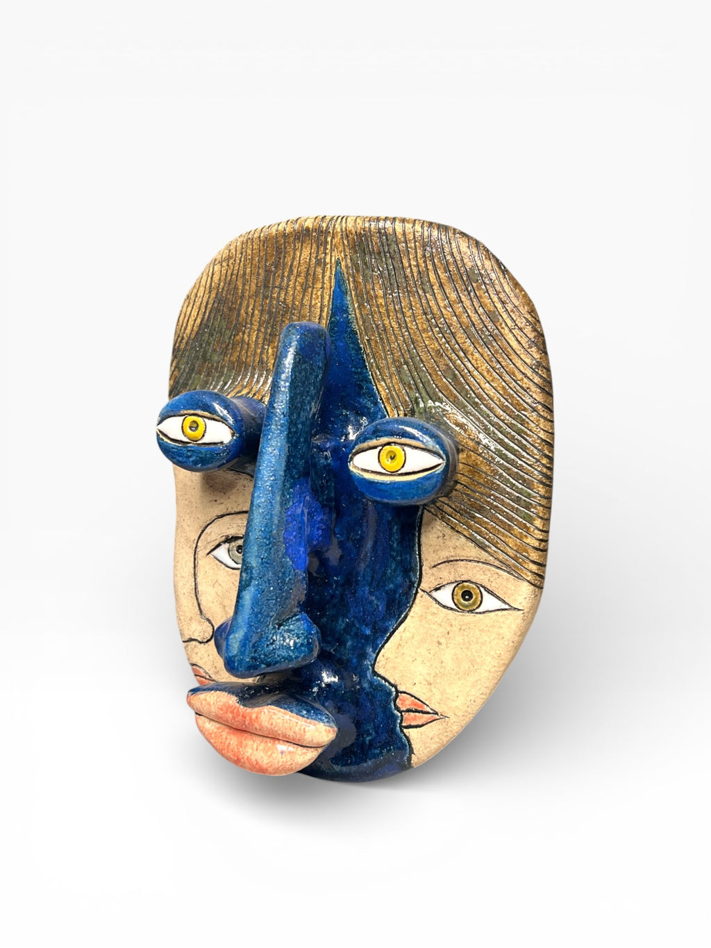 Керамічна маска «Розмова»