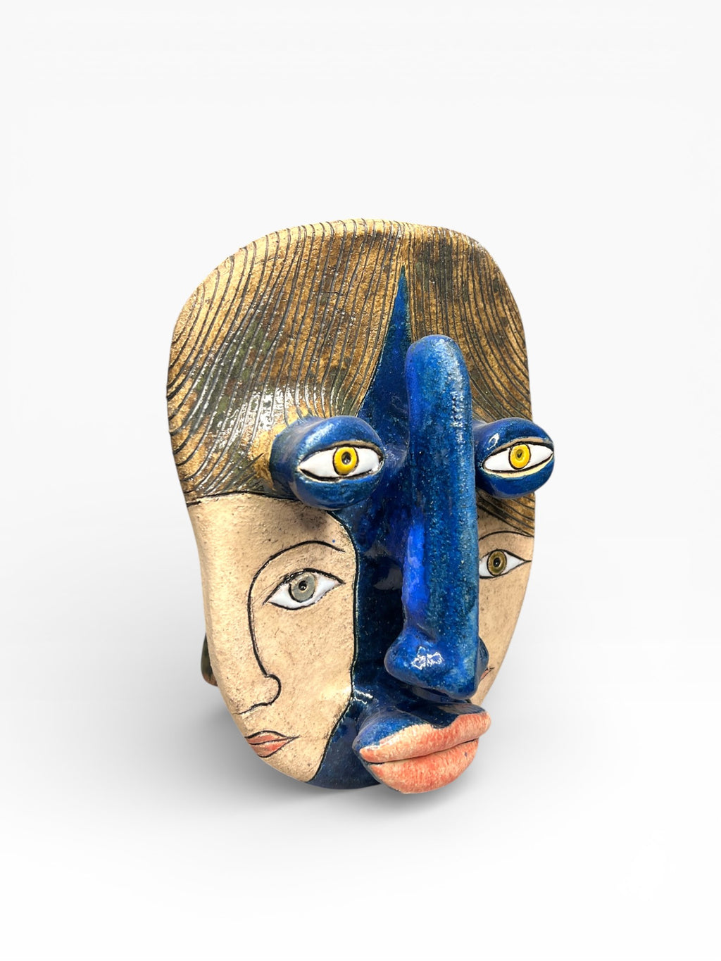 Керамічна маска «Розмова»