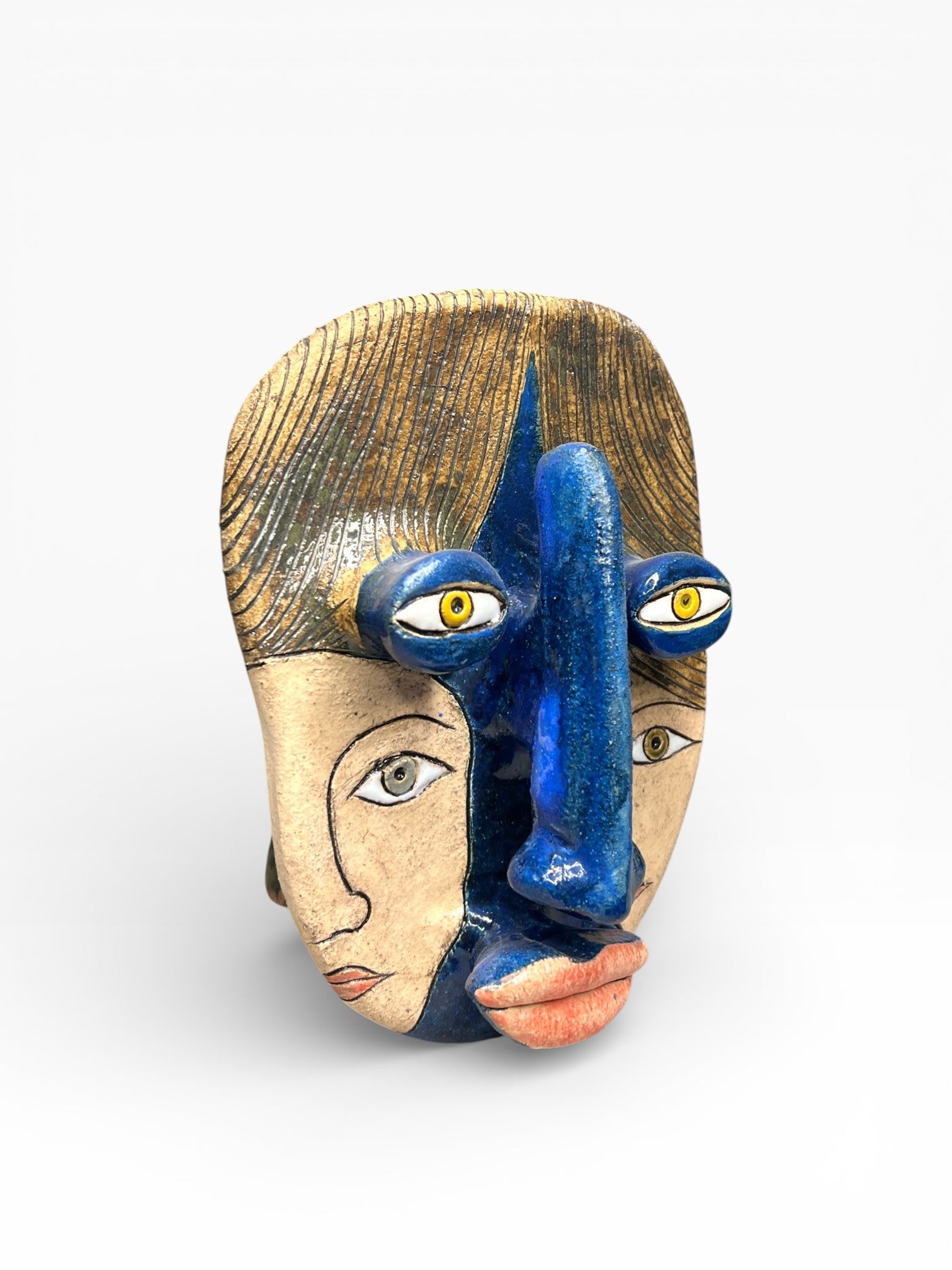 Керамічна маска «Розмова»