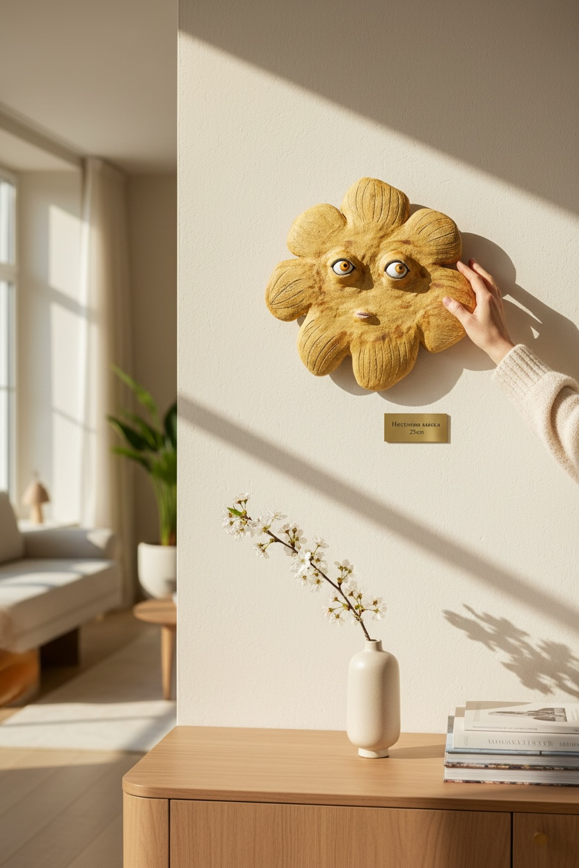 Керамічна маска "Сонце"