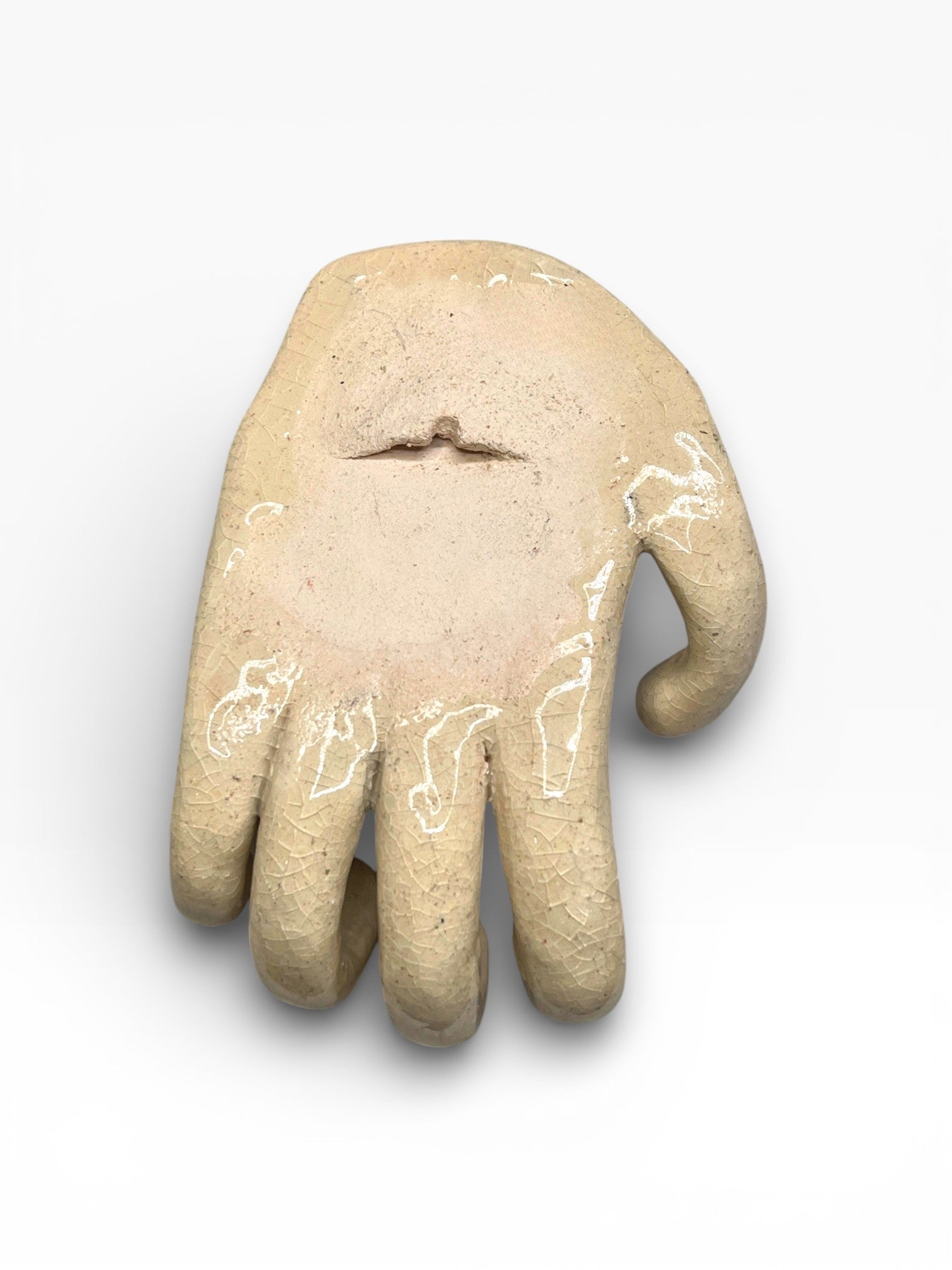 Керамічний гачок для ключів «Рука»