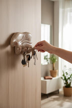 "The Male Hand" Ceramic Decorative Wall Hook – Anatomical Art Sculpture