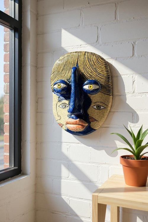 Керамічна маска «Розмова»