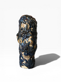 Large Ceramic Sculpture "Floral Head"
